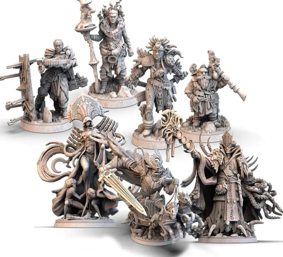 Tainted Grail - Rois de la Ruine : Boite de base