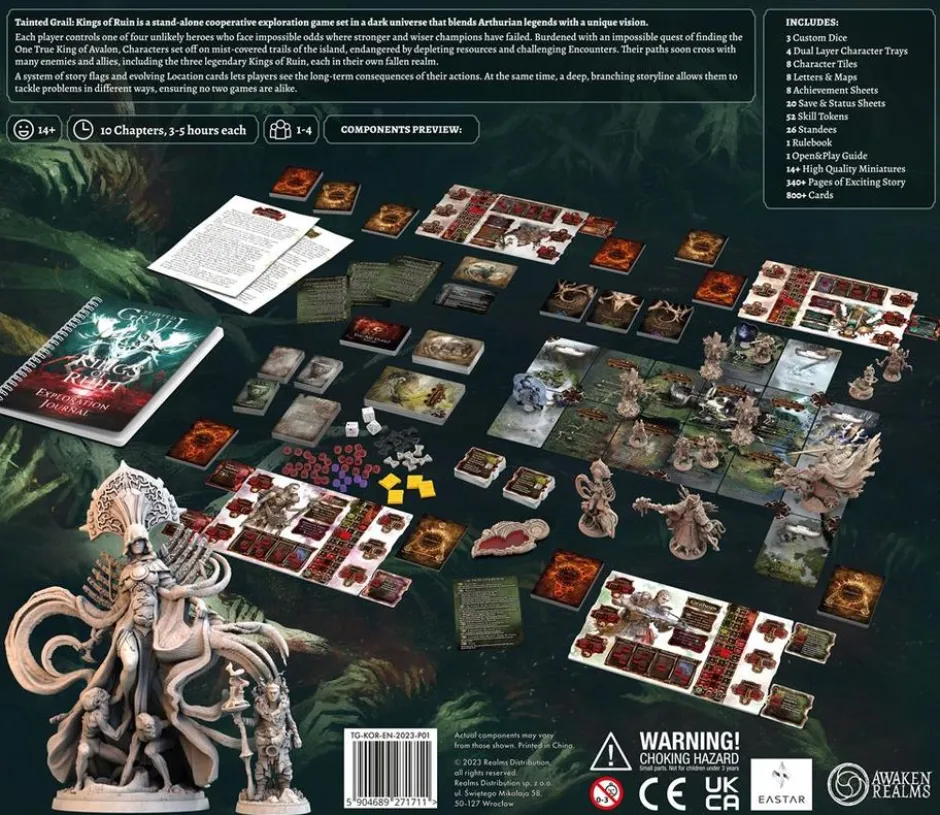 Tainted Grail - Rois de la Ruine : Boite de base