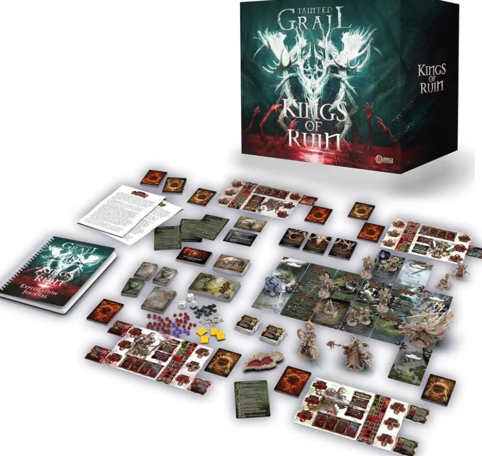 Tainted Grail - Rois de la Ruine : Boite de base
