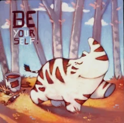 Tapis de jeu - Be Yourself (40x40)