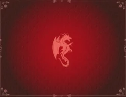 Tapis de jeu : Dragon Rouge Grenat