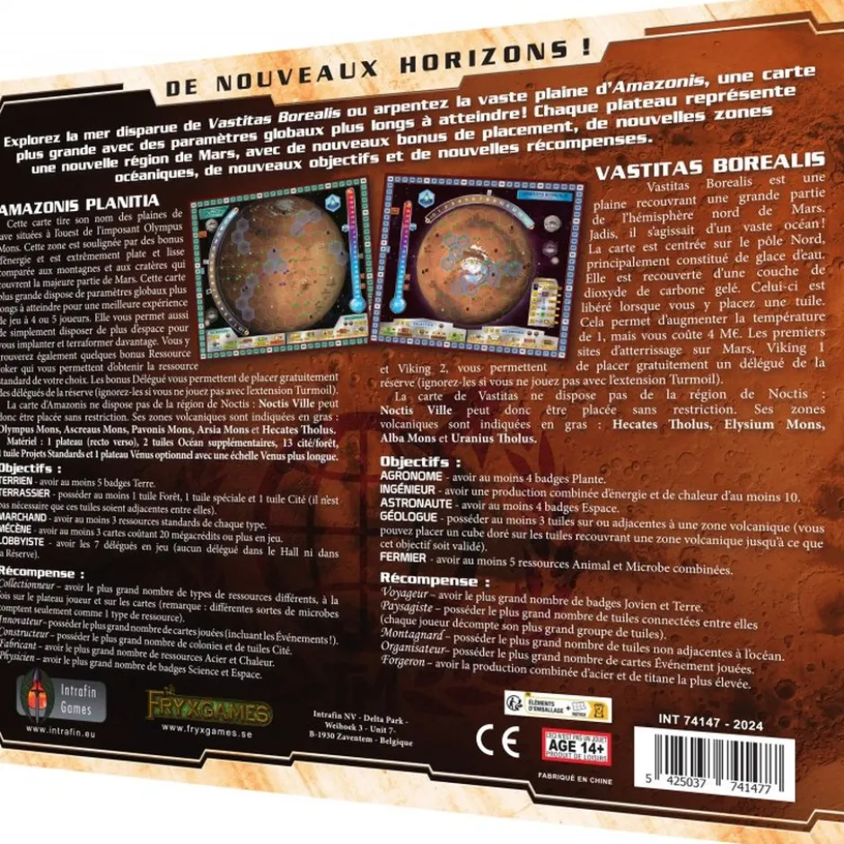Terraforming Mars : Amazonis & Vastitas (Ext.)