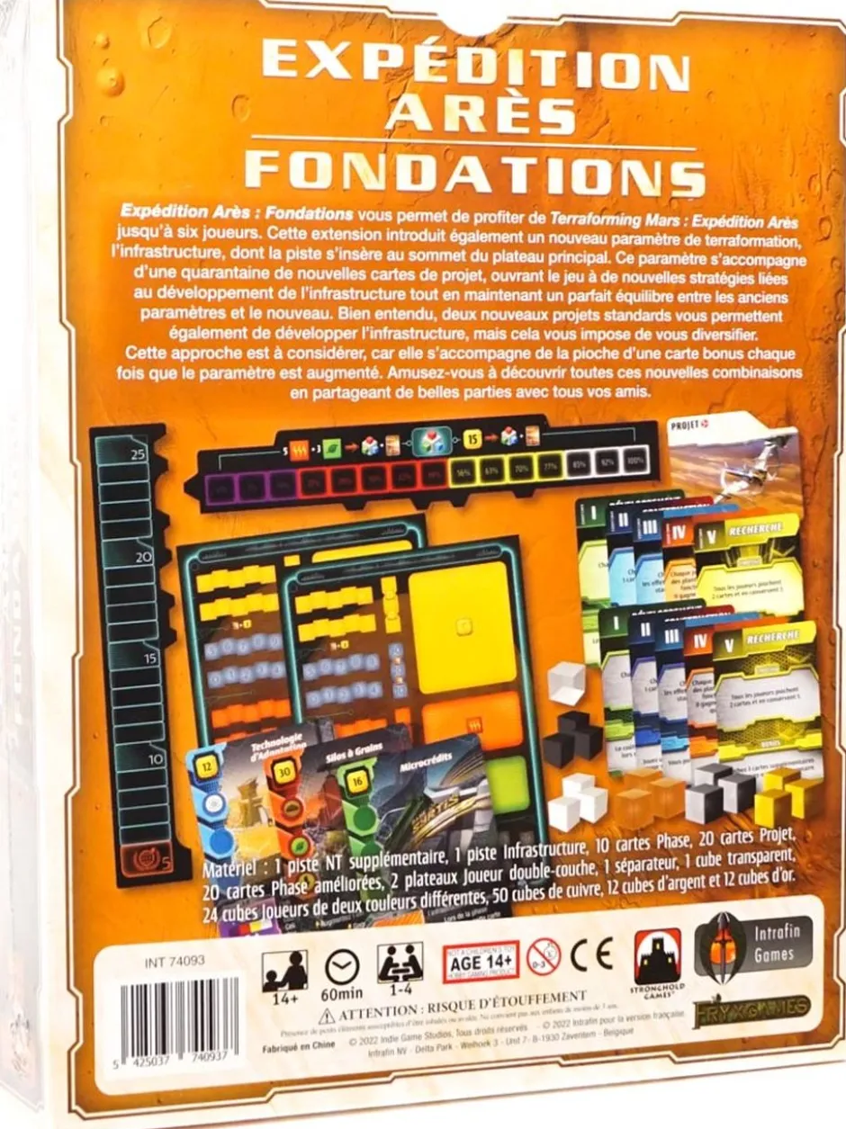 Terraforming Mars : Expédition Ares Fondations (Ext.)