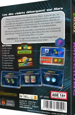Terraforming Mars - Le Jeu de dés : Missions (Ext.)