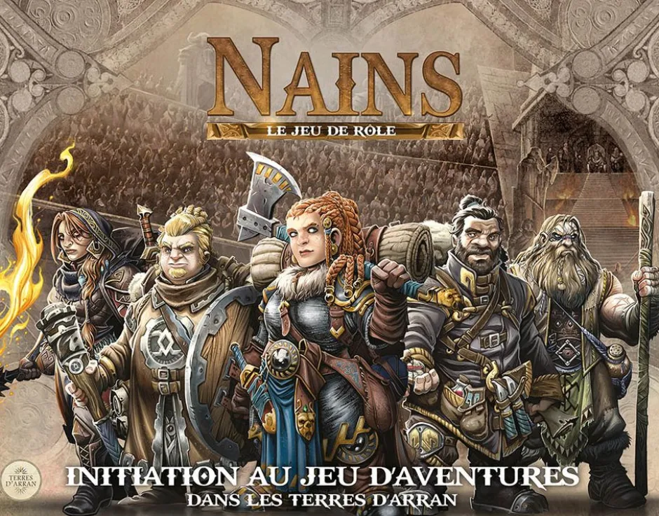 Terres d'Arran - Boite d'initiation Nains
