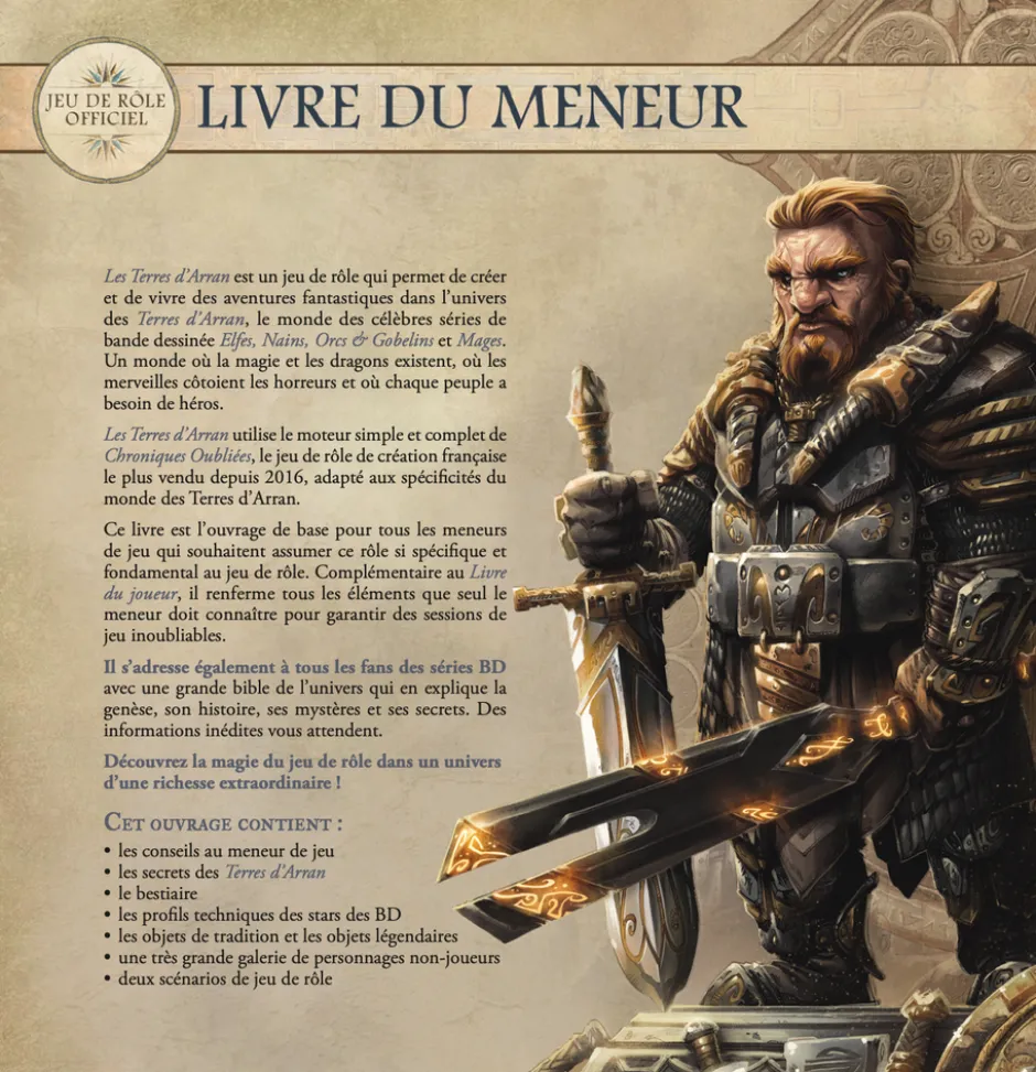 Terres d'Arran - Livre du meneur