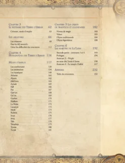 Terres d'Arran - Livre du meneur