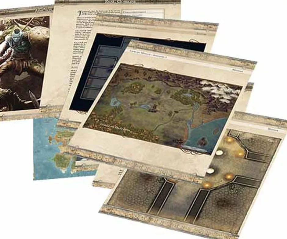 Terres d'Arran - Recueil d'aides de jeu Chroniques des Terres Mortes