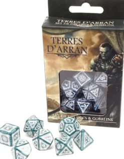 Terres d'Arran - Set de dés Orcs et Gobelins