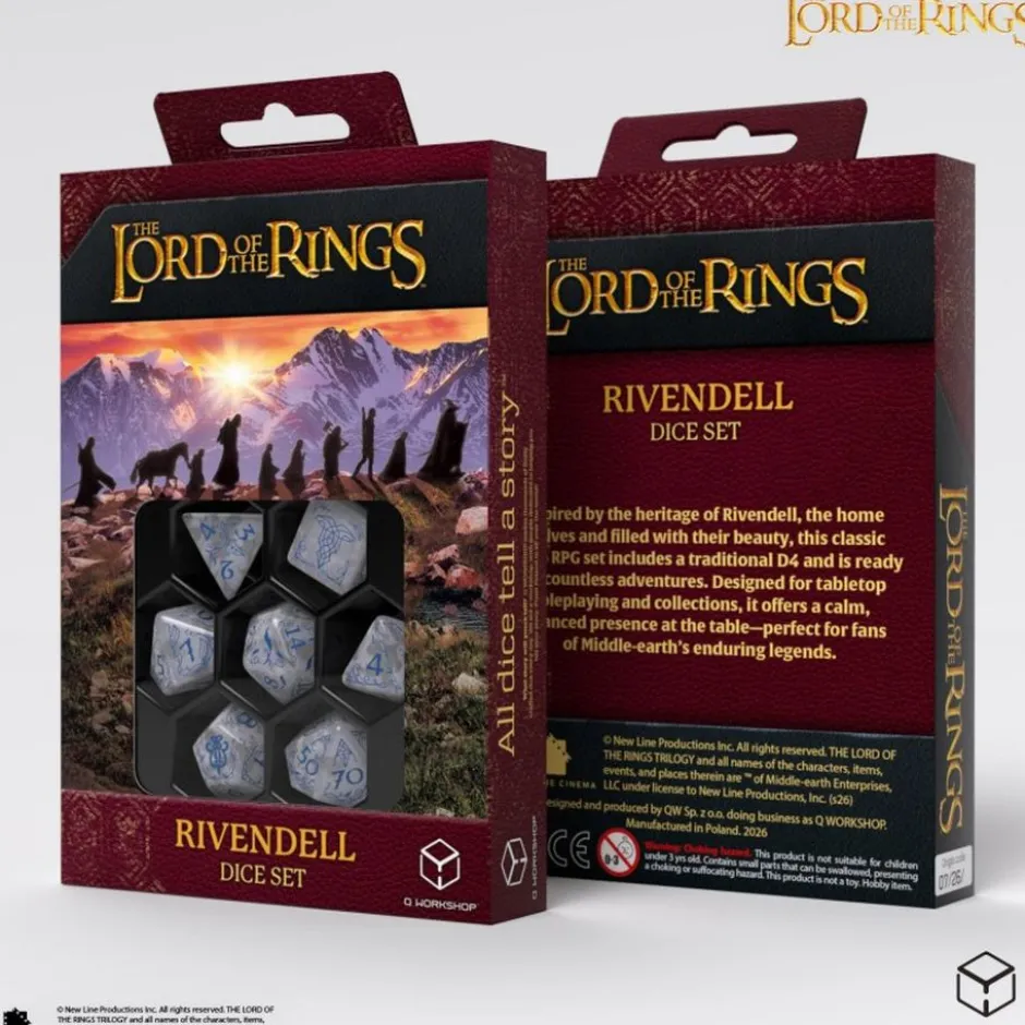 The Lord of the Rings : Set de dé Fondcombe - Pierre