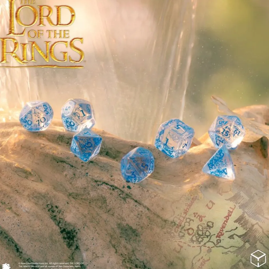 The Lord of the Rings : Set de dés Fondcombe - Eau