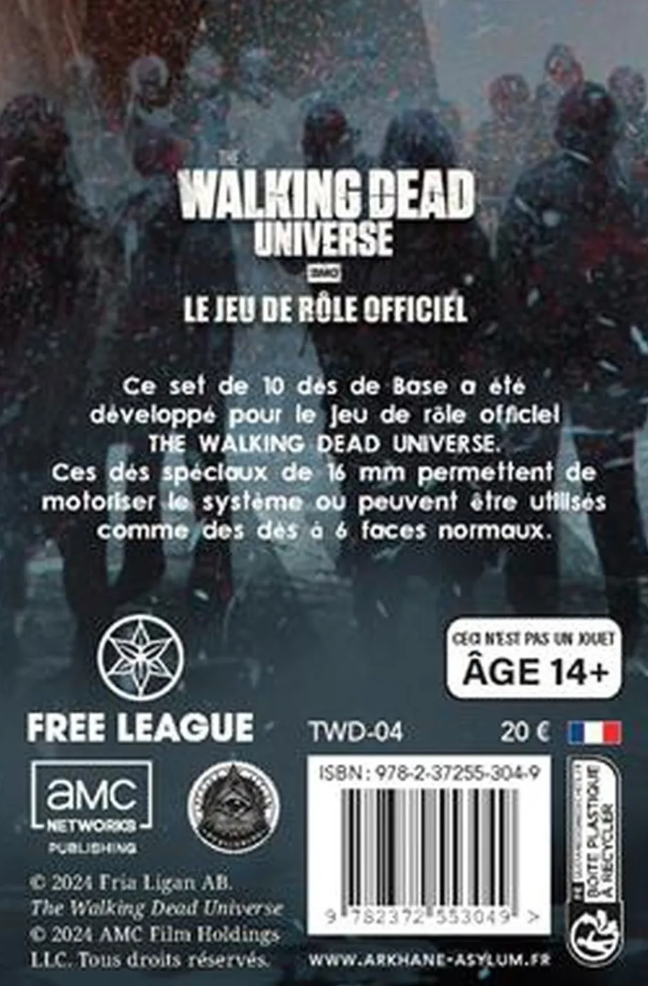 The Walking Dead Universe : Dés de base