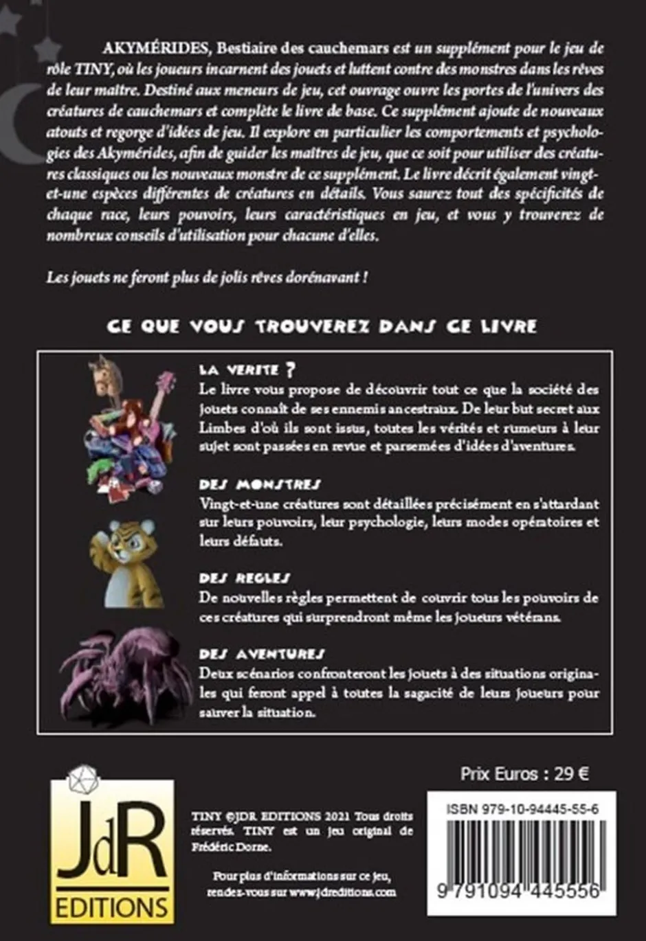Tiny : Akymerides Bestiaire des Cauchemars