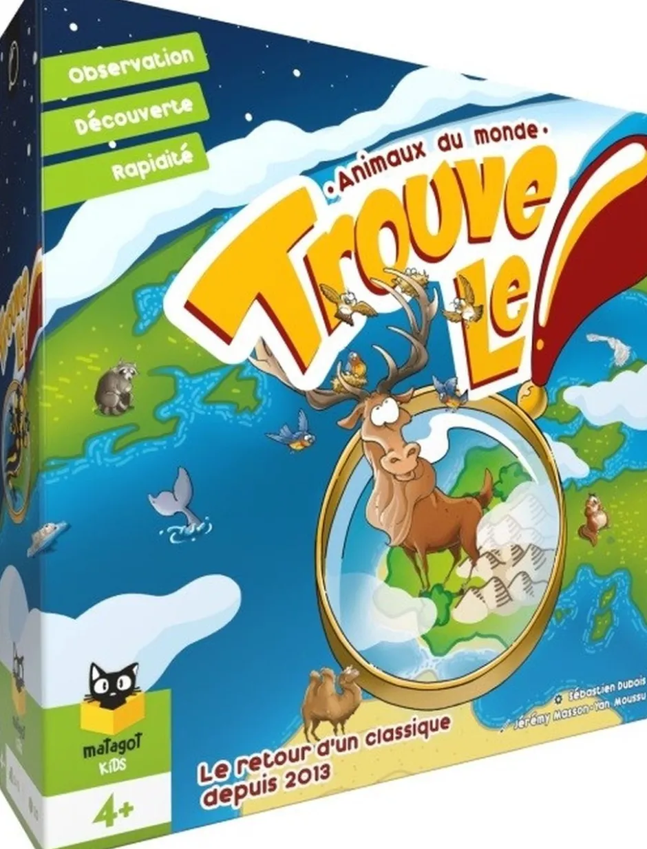 Trouve le : Animaux du monde