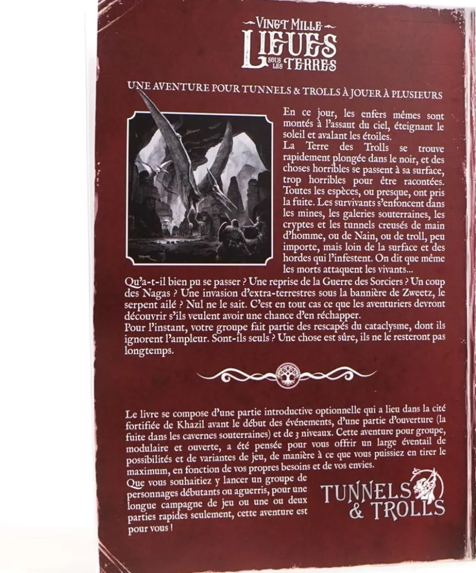 Tunnels & Trolls : Vingt mille lieues sous les terres