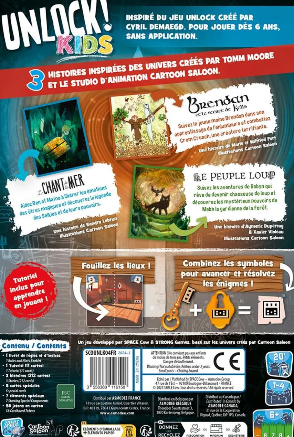 Unlock Kids : Histoires de l'ile d'émeraude