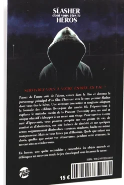 Un Slasher dont vous êtes le héros (version bleue)