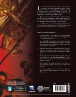 Vampire La Mascarade V5 : Cultes des Dieux du Sang