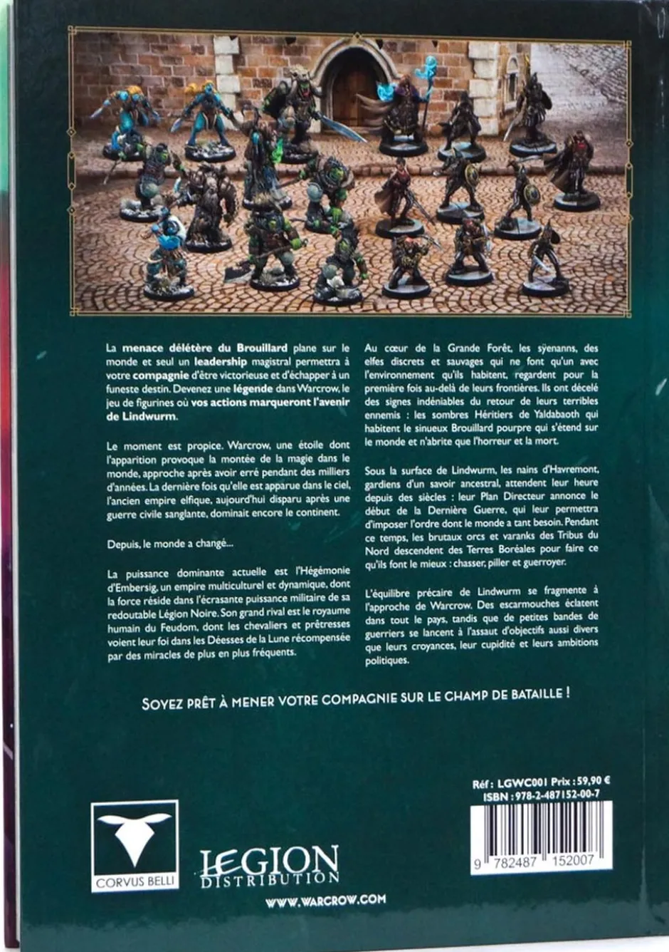Warcrow : Le jeu de figurines (Livre des règles)