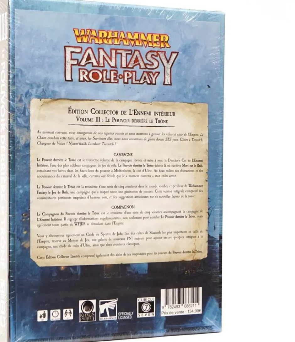 Warhammer Fantasy Roleplay :Le Pouvoir derrière le Trône Collector