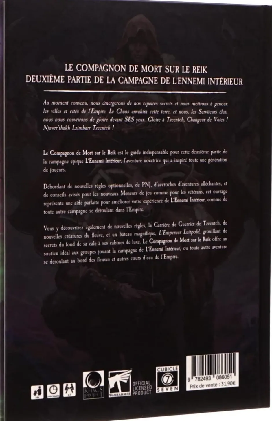 Warhammer Fantasy Roleplay : Mort sur le Reik - Compagnon