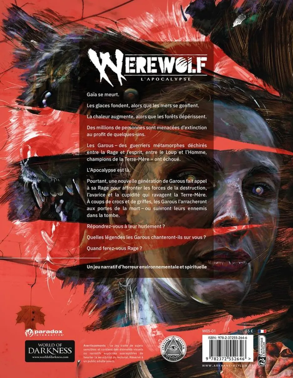 Werewolf L'Apocalypse : Livre de base