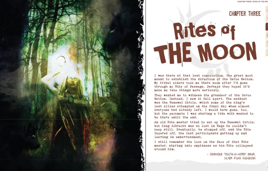 Werewolf The Apocalypse: Shattered Nation Sourcebook VO