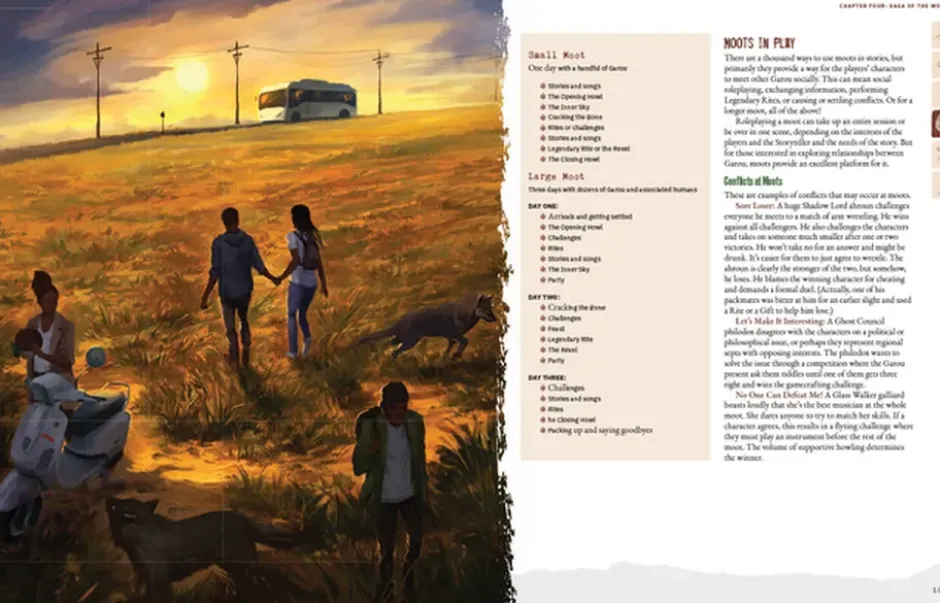 Werewolf The Apocalypse: Shattered Nation Sourcebook VO