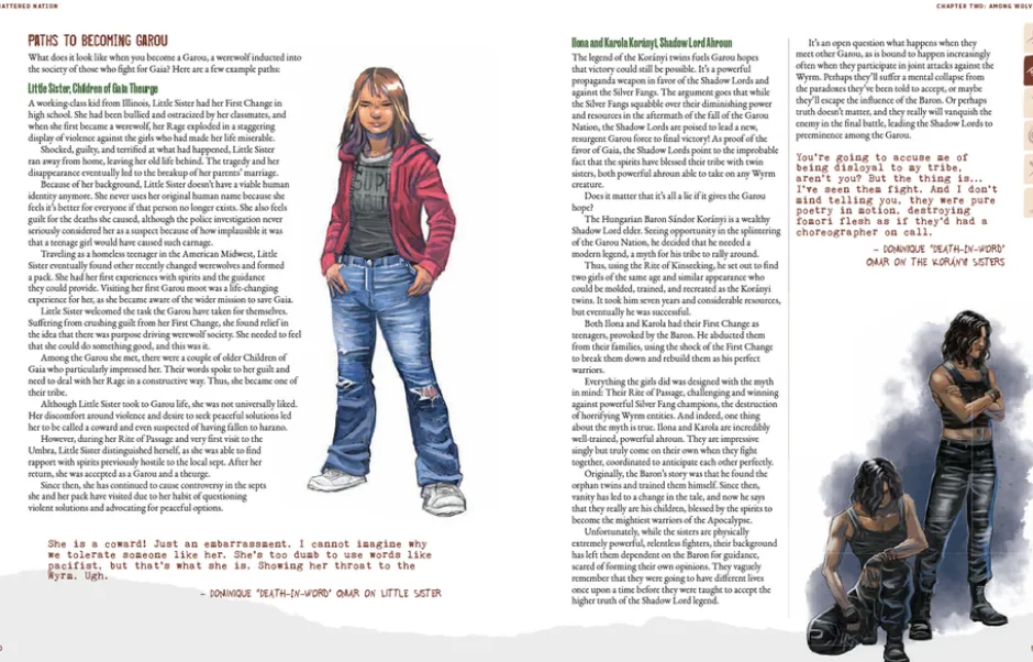 Werewolf The Apocalypse: Shattered Nation Sourcebook VO