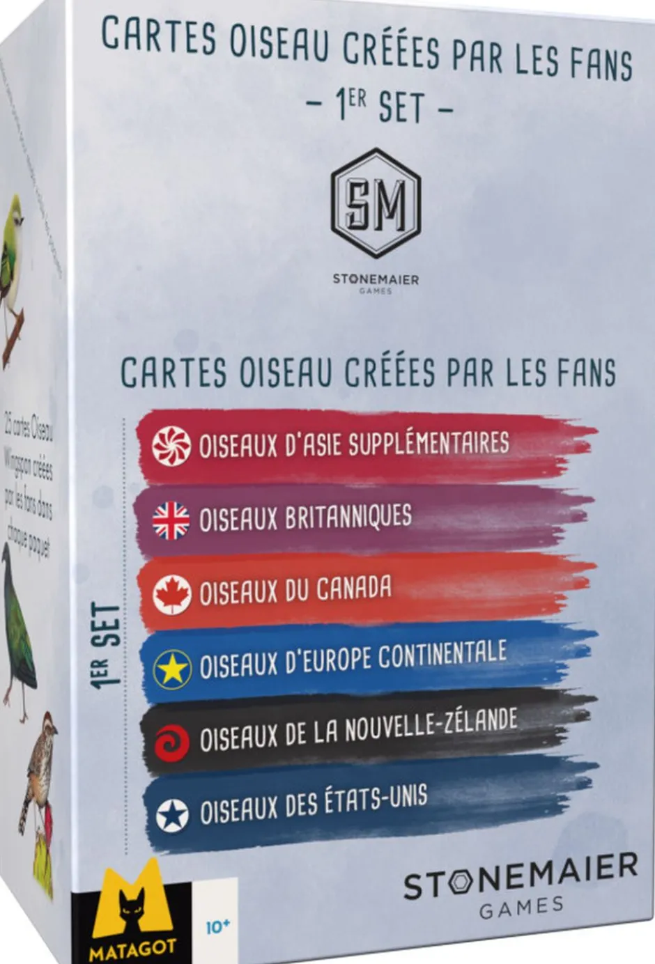 Wingspan : Cartes Oiseau Créées par les Fans