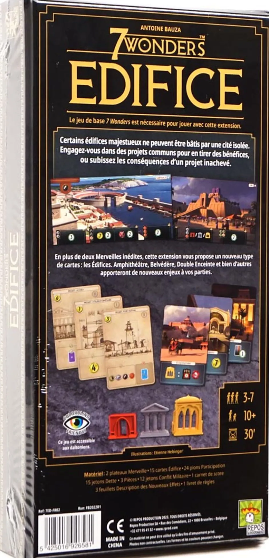 7 Wonders (Nouvelle Edition) : Edifice (Extension)