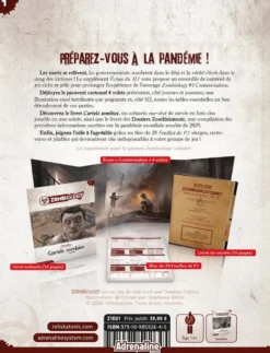 Zombiology 1 : Contamination - Écran du MJ
